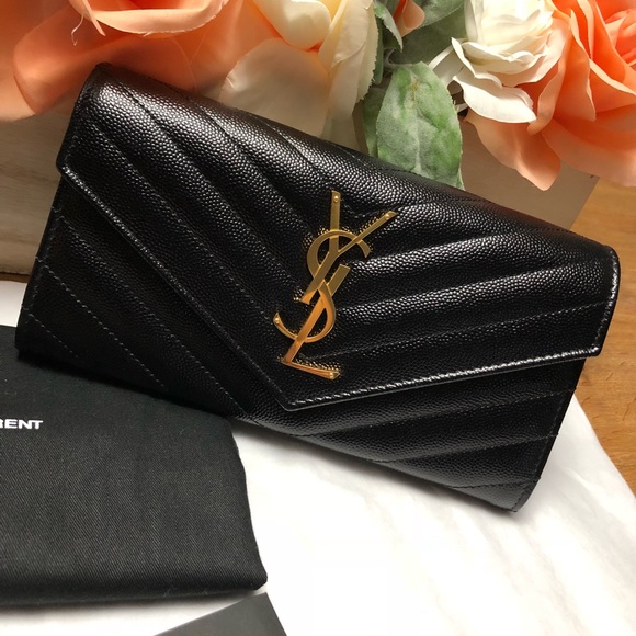 Sold ✅✅✅Saturday sale 💰Authentic ysl mono wallet - Picture 2 of 7